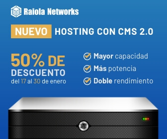 Nuevo Hosting de Raiola Networks